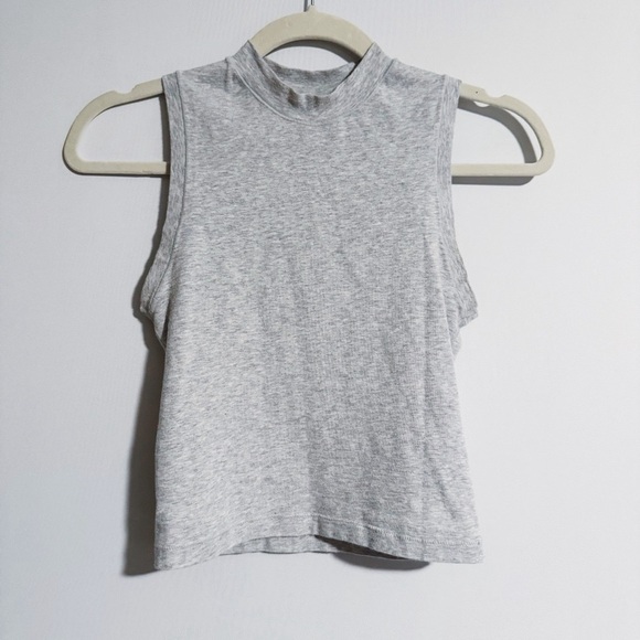 Skims - Heather Gray Mock Neck Tank - Picture 1 of 4